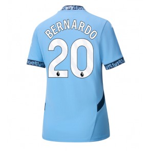 Manchester City Bernardo Silva #20 Domaci Dres za Ženska 2024-25 Kratak Rukavima